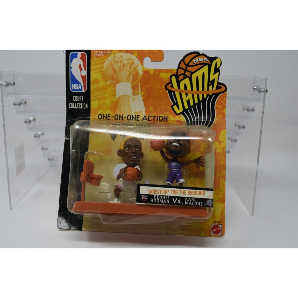Dennis Rodman vs Karl Malone 1998 Wrestlin' for the Rebound "JAMS" t2